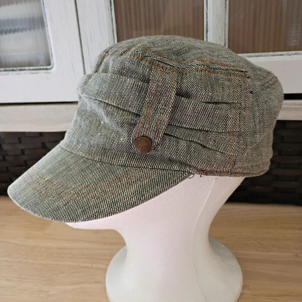 Vintage Payless Pageboy Cap Gray Women's Hat